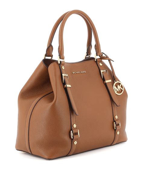 cognac tas michael kors|michael kors large purses.